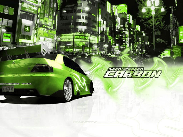 Need for Speed Carbon title screen for Xbox